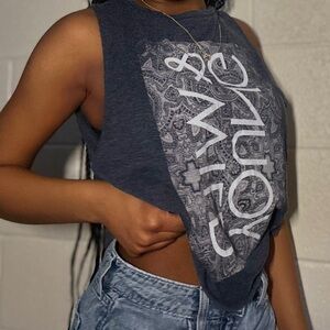 vintage hollister tank, large